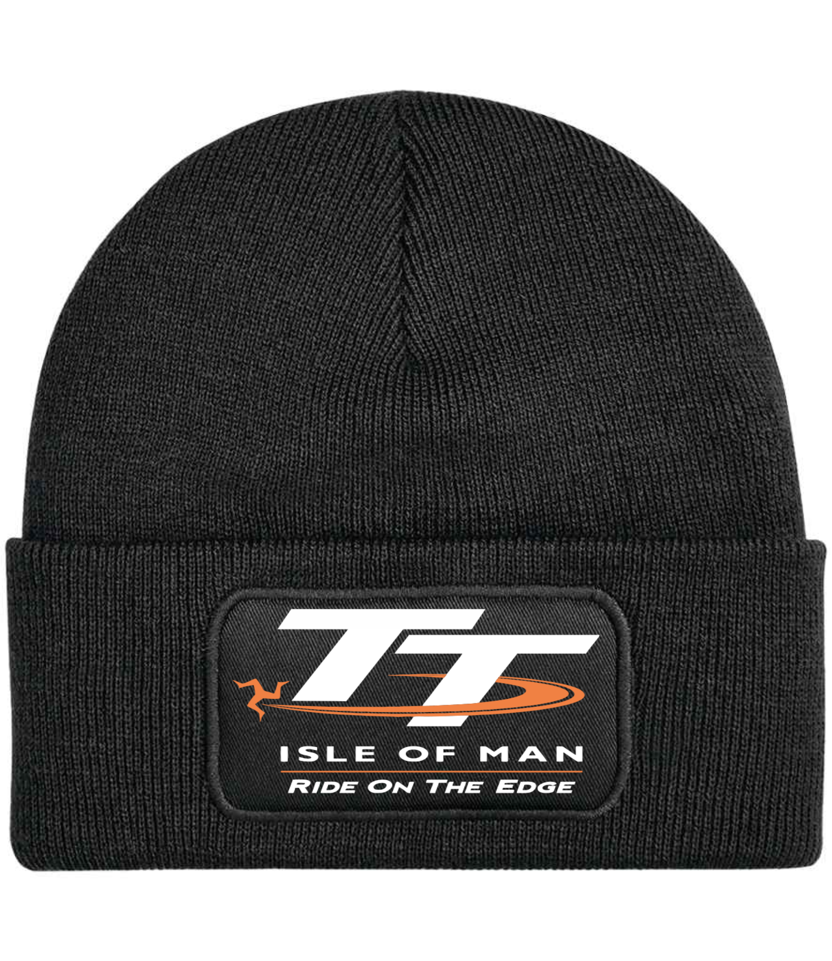 Classic Isle of Man TT Motorcycle Road Racing Capital Biker Logo Quality Beanie Hat