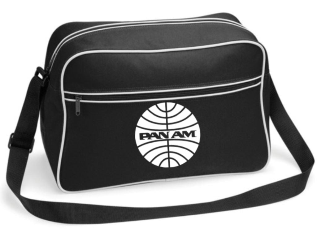 New Customiseable Retro Vintage Design PanAm Airline Flight Travel Shoulder Bag
