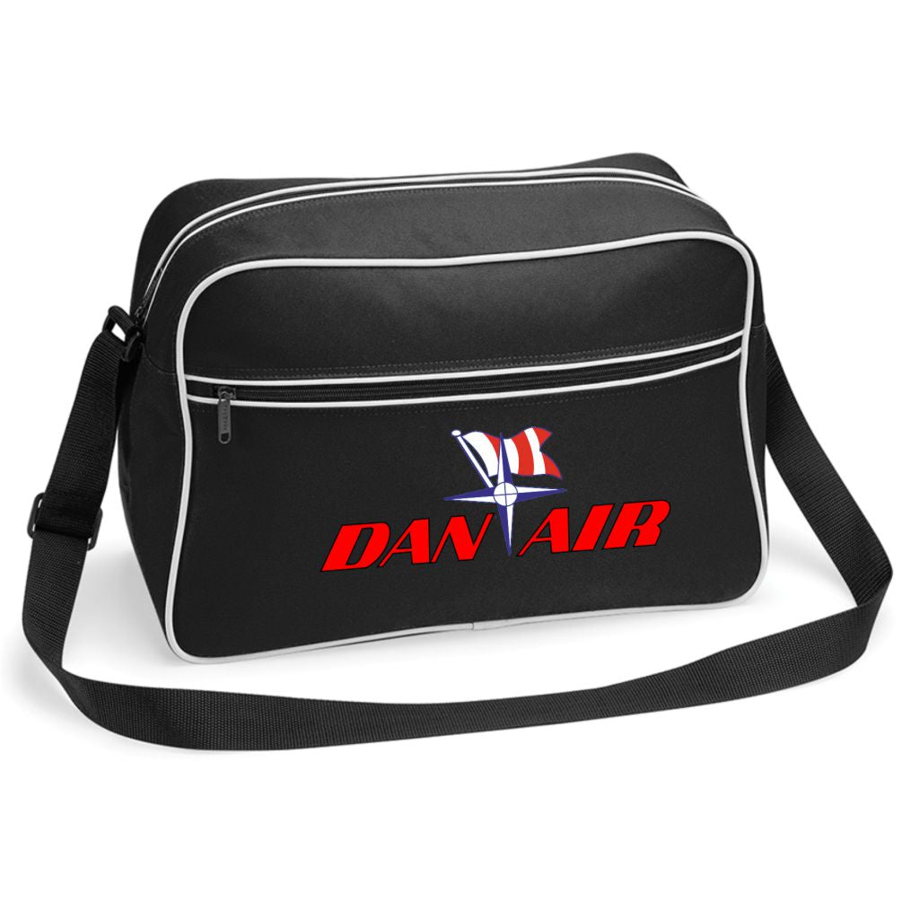 Customiseable Retro Vintage Design DanAir Airline Flight Travel Shoulder Bag