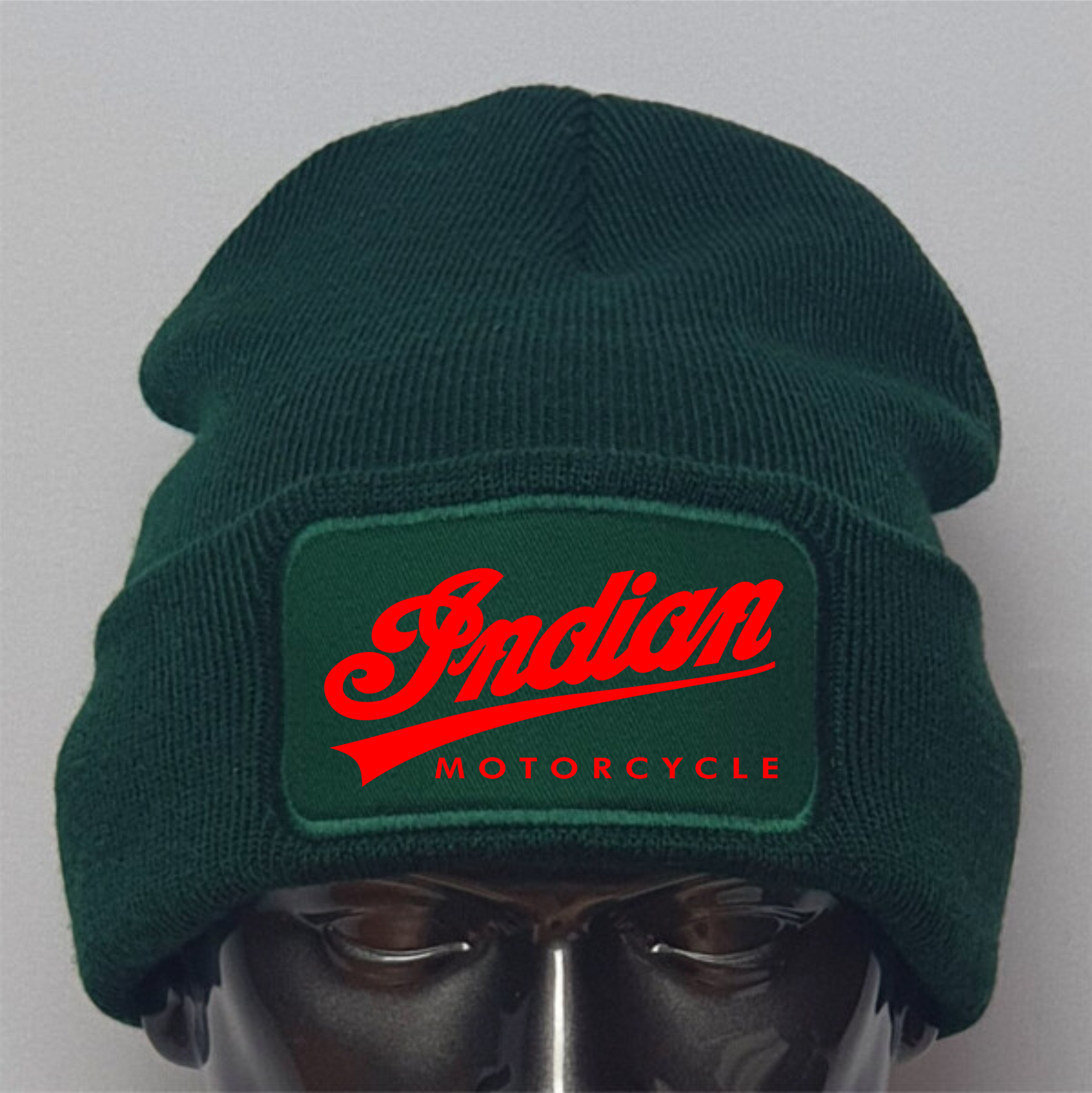 Classic USA Indian Motorcycle Logo quality Beanie Hat