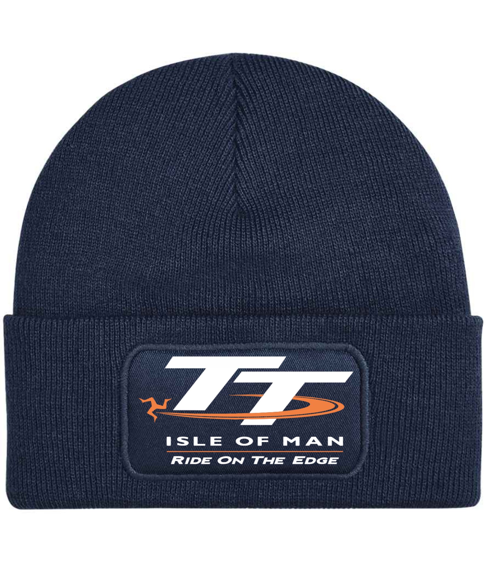 Classic Isle of Man TT Motorcycle Road Racing Capital Biker Logo Quality Beanie Hat