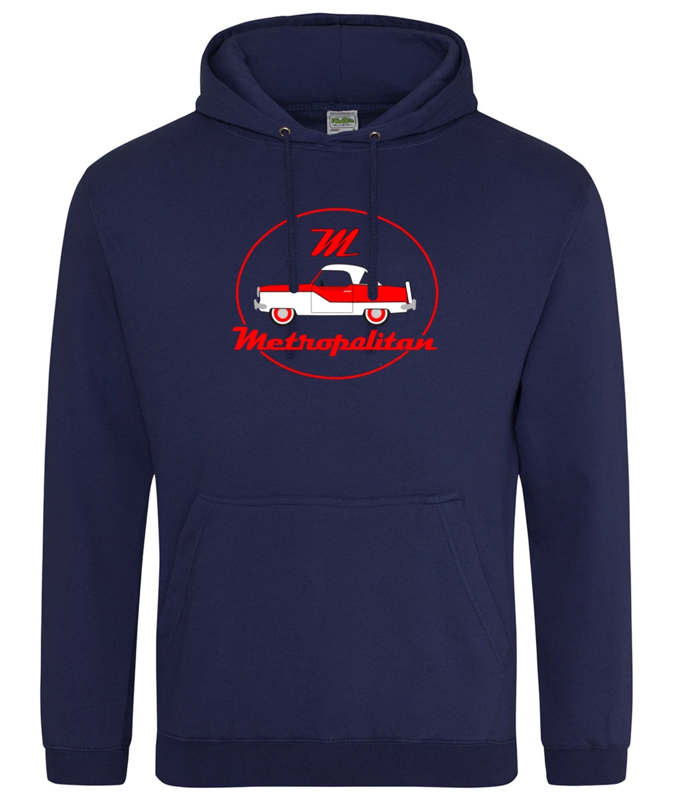 Vintage Classic English Marque Nash Metropolitan Premium Hooded Sweatshirt