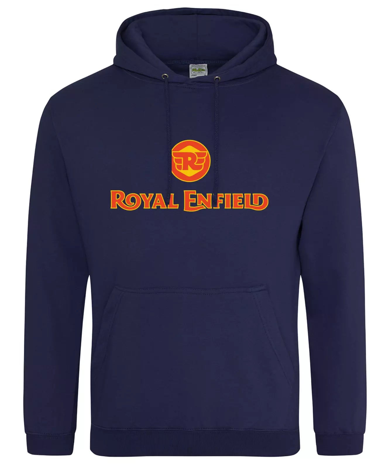 Retro Vintage Classic Royal Enfield Motorcycle Biker Premium Hooded Sweatshirt