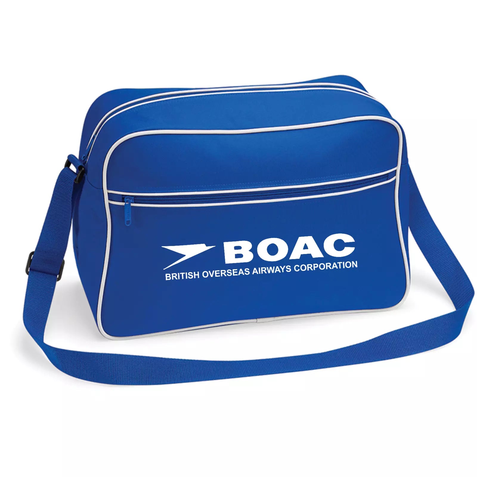 New Customiseable Retro Vintage Design BOAC Airline Flight Travel Shoulder Bag