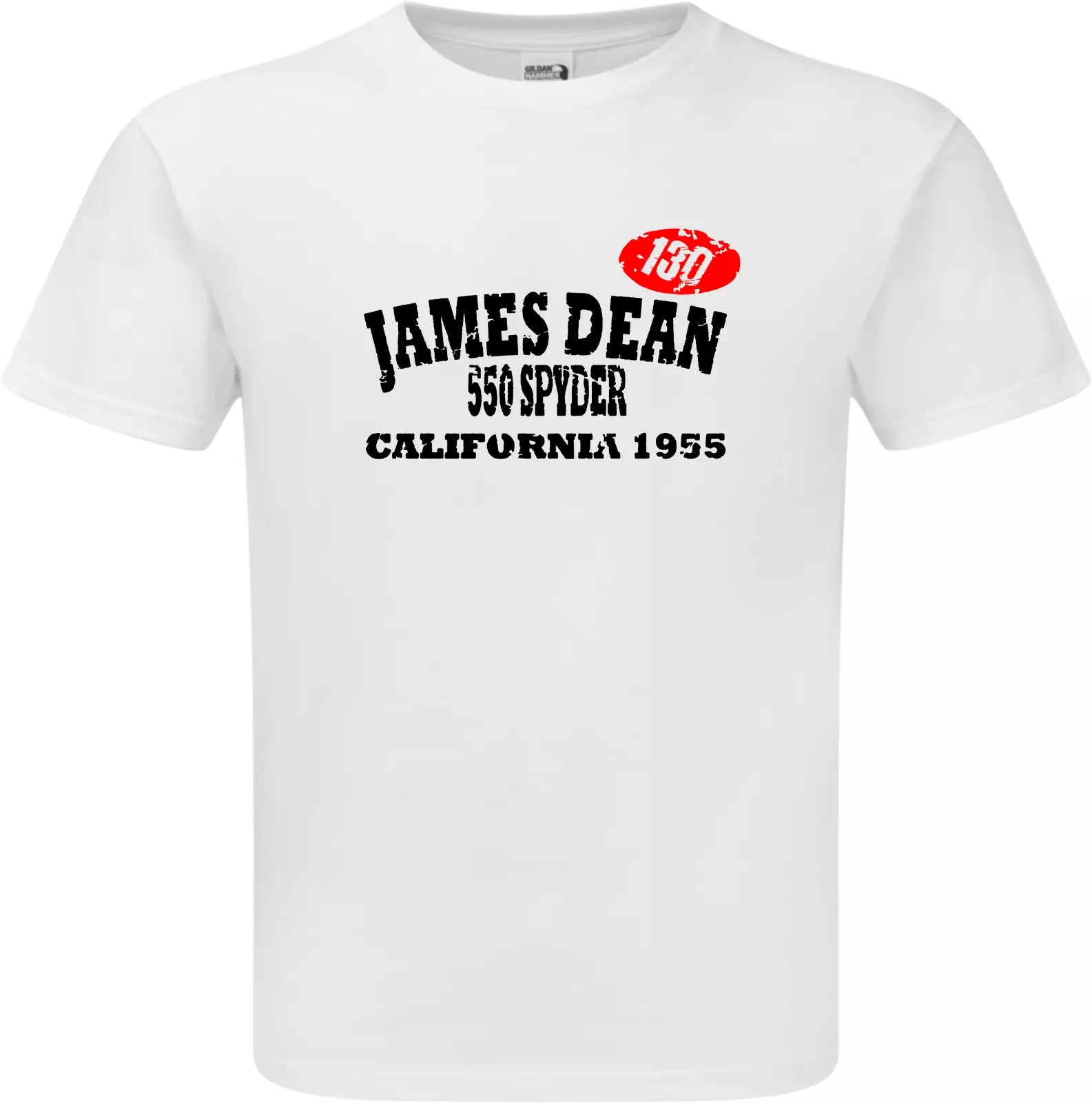Retro Vintage James Dean 1935 Film 550 Spyder Premium Quality Hammer T-shirt