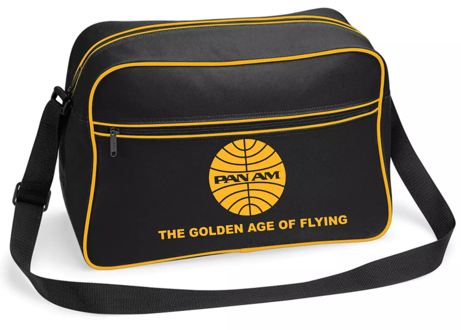 New Customiseable Retro Vintage Design PanAm Airline Flight Travel Shoulder Bag