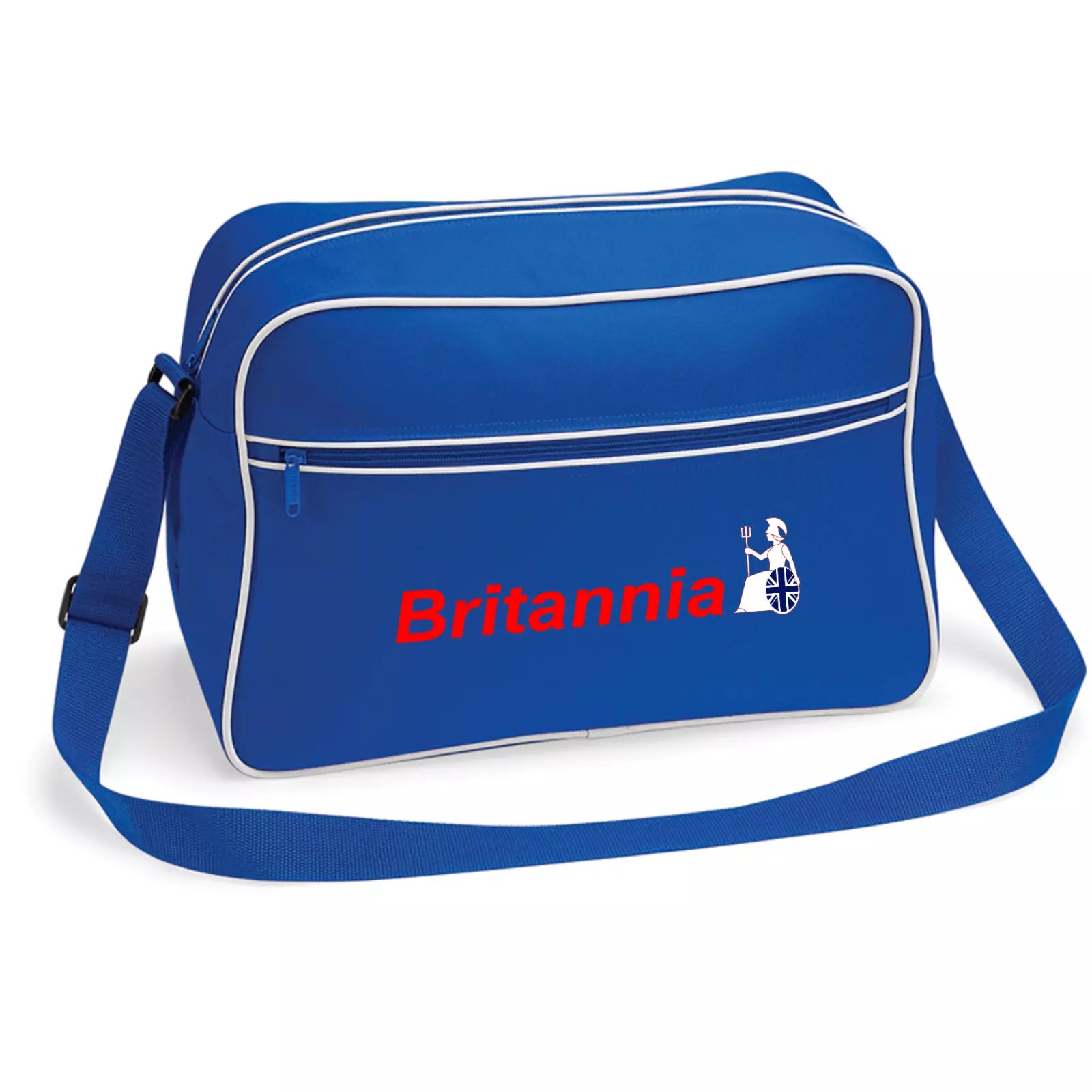 New Customiseable Retro Vintage Design Britinnia Airline Flight Shoulder Bag