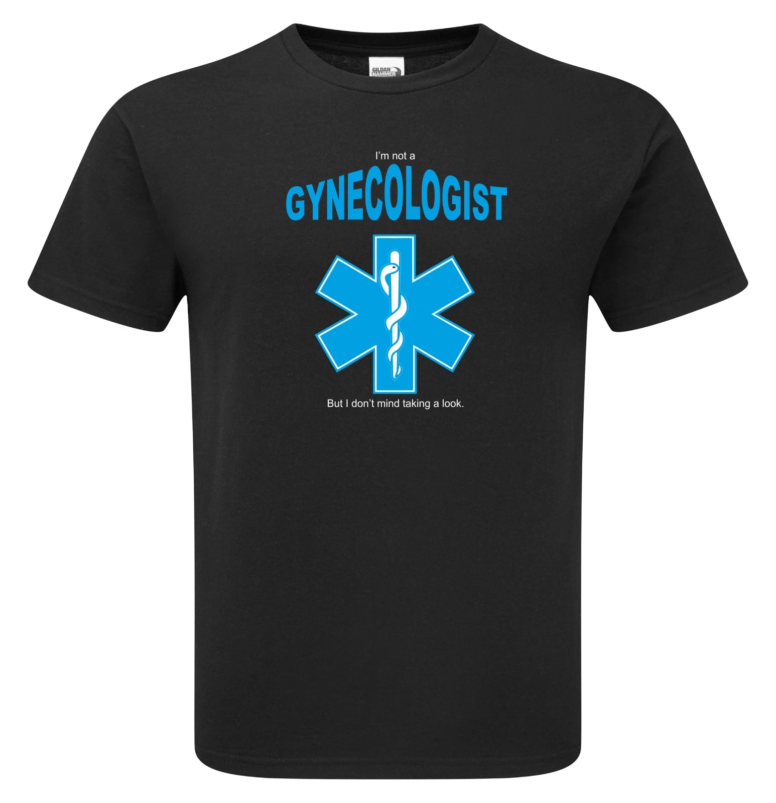 Funny I'm Not A Gynecologist But I Don't mind looking Premium Hammer T-shirt
