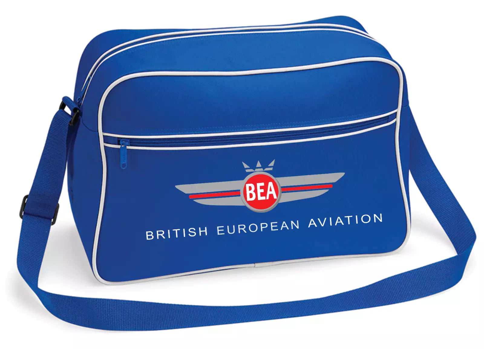 New Customiseable Retro Vintage Design BEA Airline Flight Travel Shoulder Bag