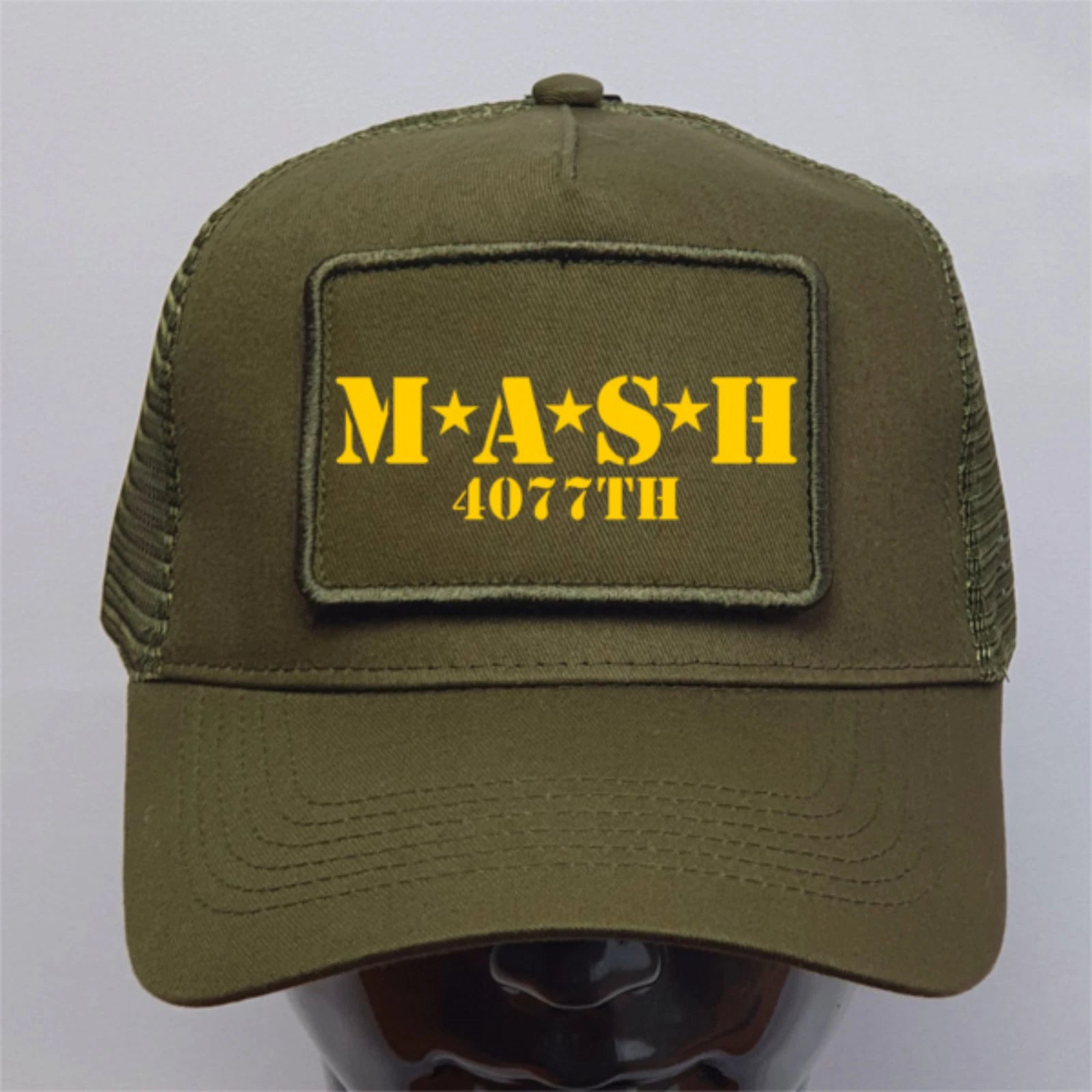 Retro USA TV Series Iconic US Army MASH Premium Quality Patch Baseball Cap