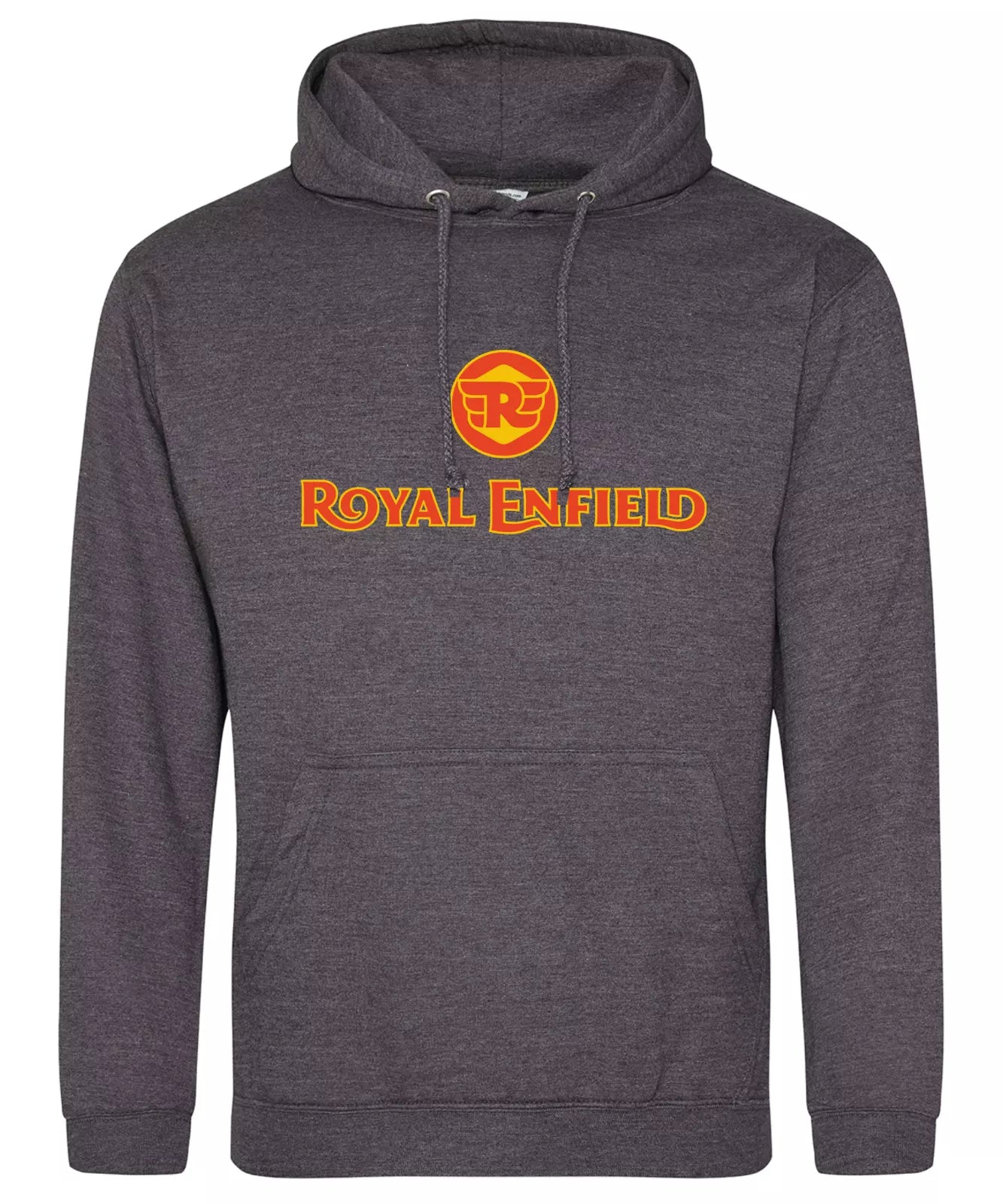 Retro Vintage Classic Royal Enfield Motorcycle Biker Premium Hooded Sweatshirt