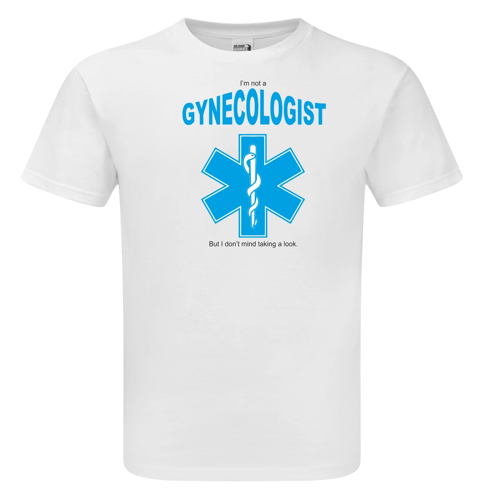 Funny I'm Not A Gynecologist But I Don't mind looking Premium Hammer T-shirt