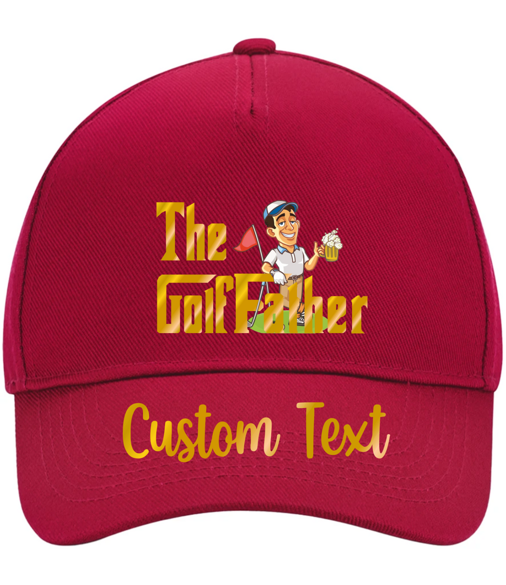 Custom Funny GolfFather Father Dads Day Baseball Cap Fathers Day Gift Dad Daddy