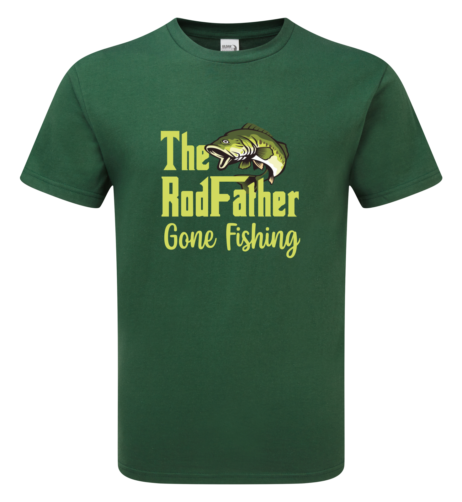 Custom | RodFather | Fishing Angling | Dad | T-shirt |