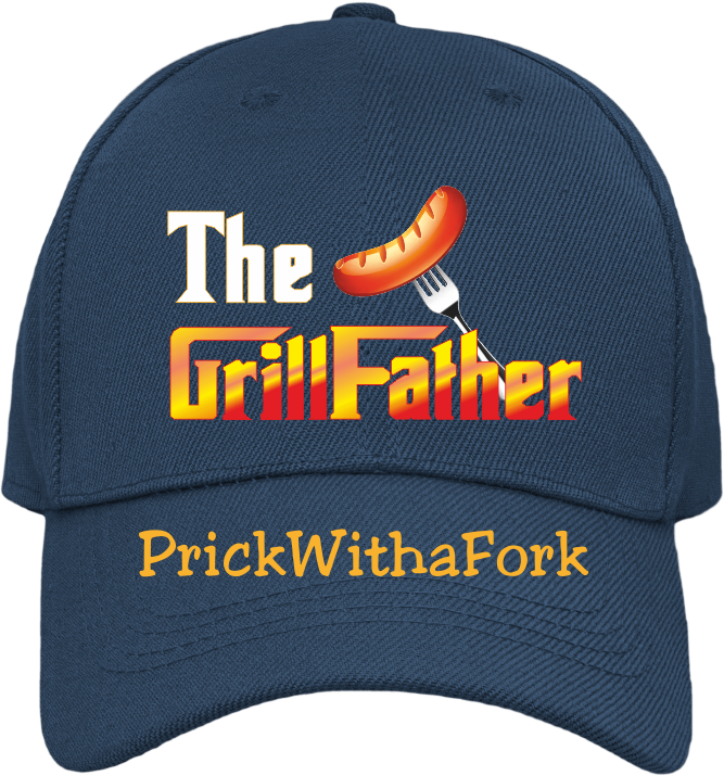 Funny GrillFather Godfather Baseball Cap Fathers Day Gift Dad Daddy