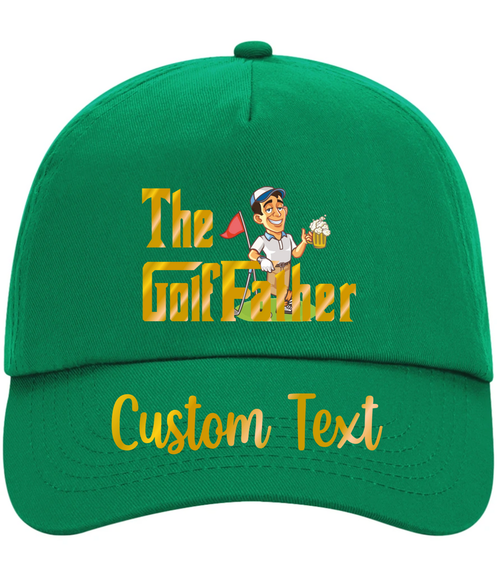 Custom Funny GolfFather Father Dads Day Baseball Cap Fathers Day Gift Dad Daddy