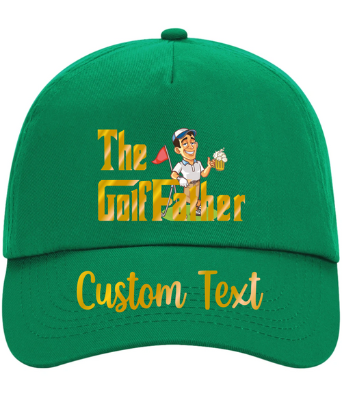 Custom Funny GolfFather Father Dads Day Baseball Cap Fathers Day Gift Dad Daddy