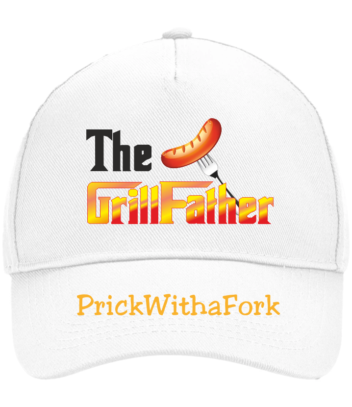 Funny GrillFather Godfather Baseball Cap Fathers Day Gift Dad Daddy