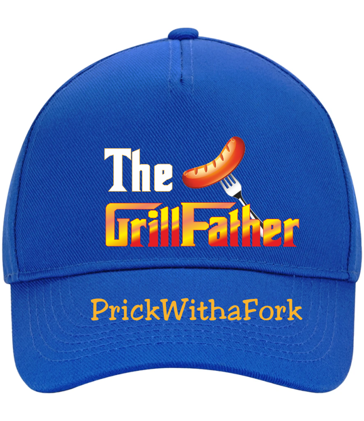 Funny GrillFather Godfather Baseball Cap Fathers Day Gift Dad Daddy