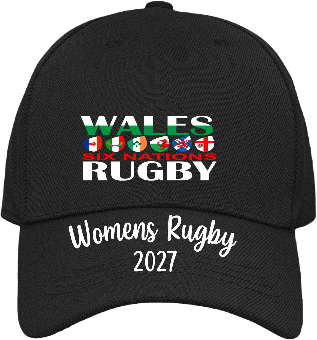 Wales Six Nations Women's Rugby 2027 Baseball Cap