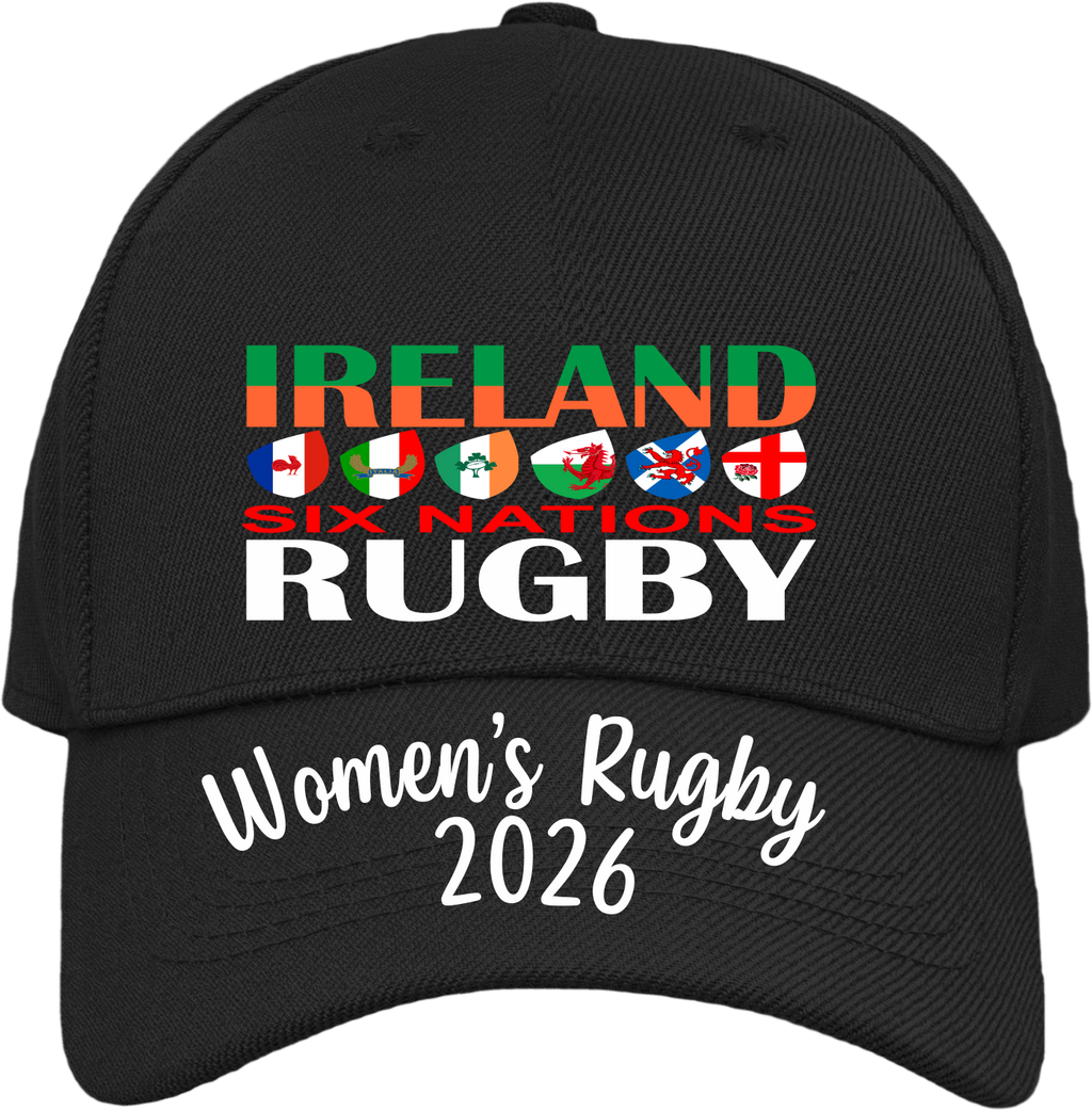 Ireland Six Nations Women's Rugby Baseball Cap | Gift | Save 30% with Multi-Buy