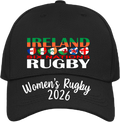Ireland Six Nations Women's Rugby Baseball Cap | Gift | Save 30% with Multi-Buy