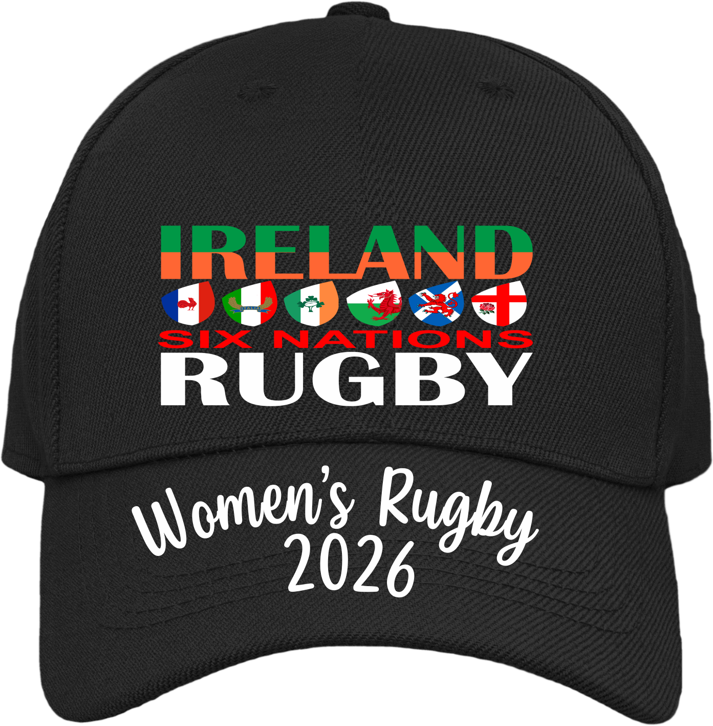 Ireland Six Nations Women's Rugby Baseball Cap | Gift | Save 30% with Multi-Buy