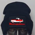 Retro Vintage Classic Nash Metropolitan Auto Image Premium Quality Beanie Hat