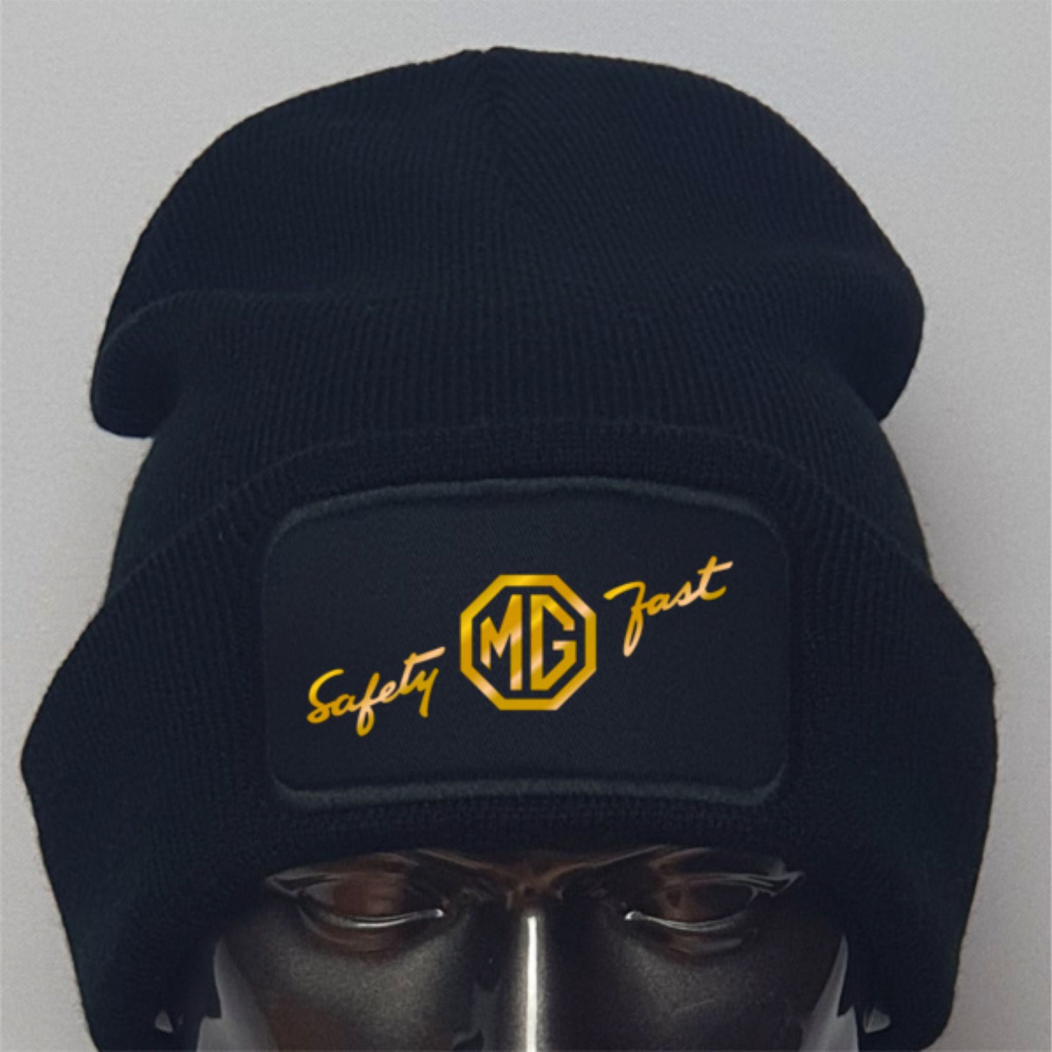 New Retro Vintage Classic MG Safety Fast Auto Premium Quality Beanie Hat