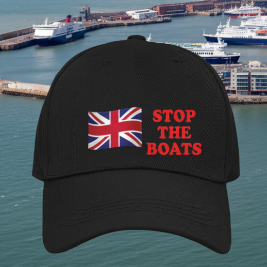 Stop the Boats Premium Quality Baseball Cap | Gift |