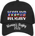 Scotland Six Nations Women's Rugby Baseball Cap | Gift |