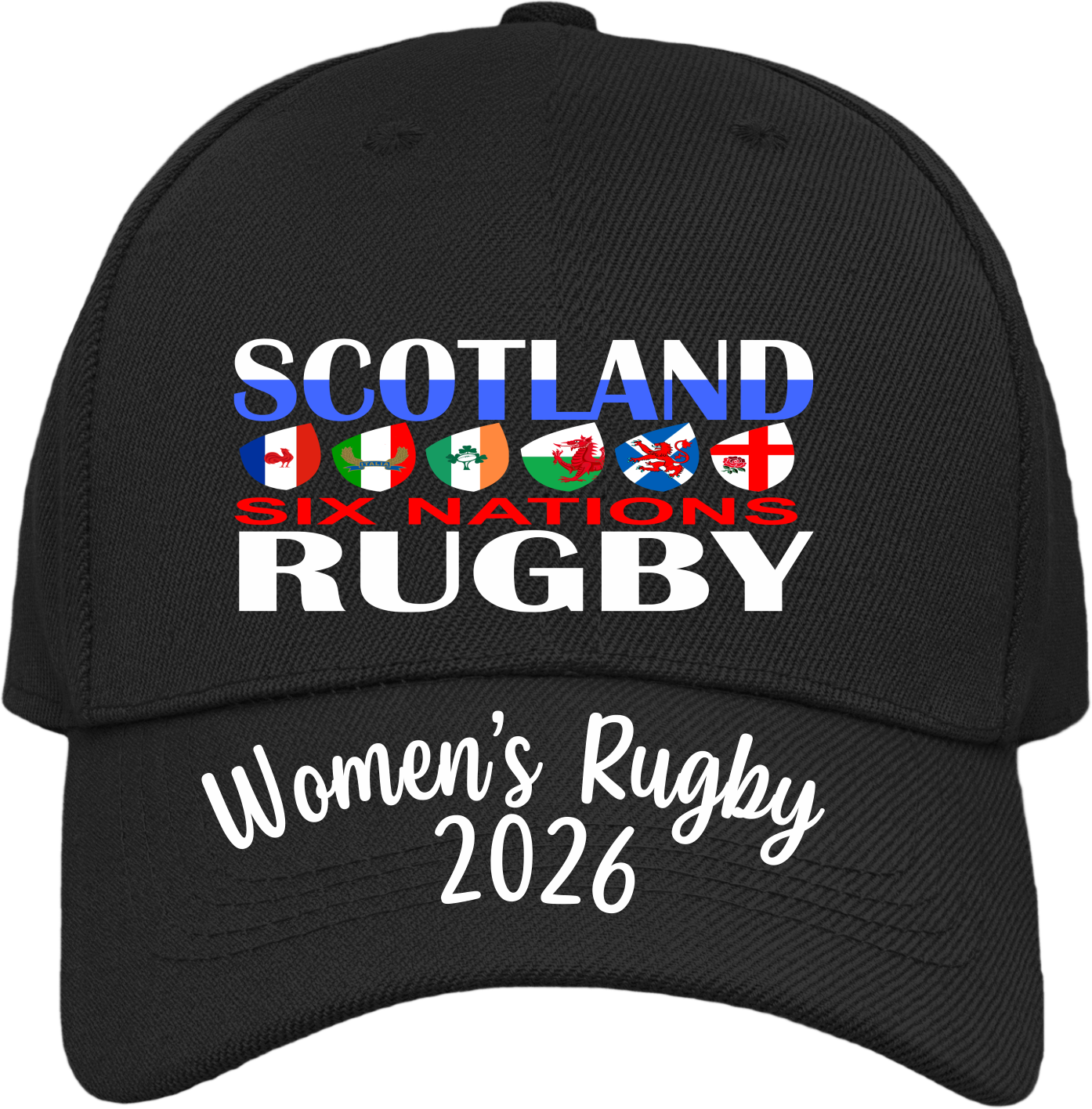 Scotland Six Nations Women's Rugby Baseball Cap | Gift |