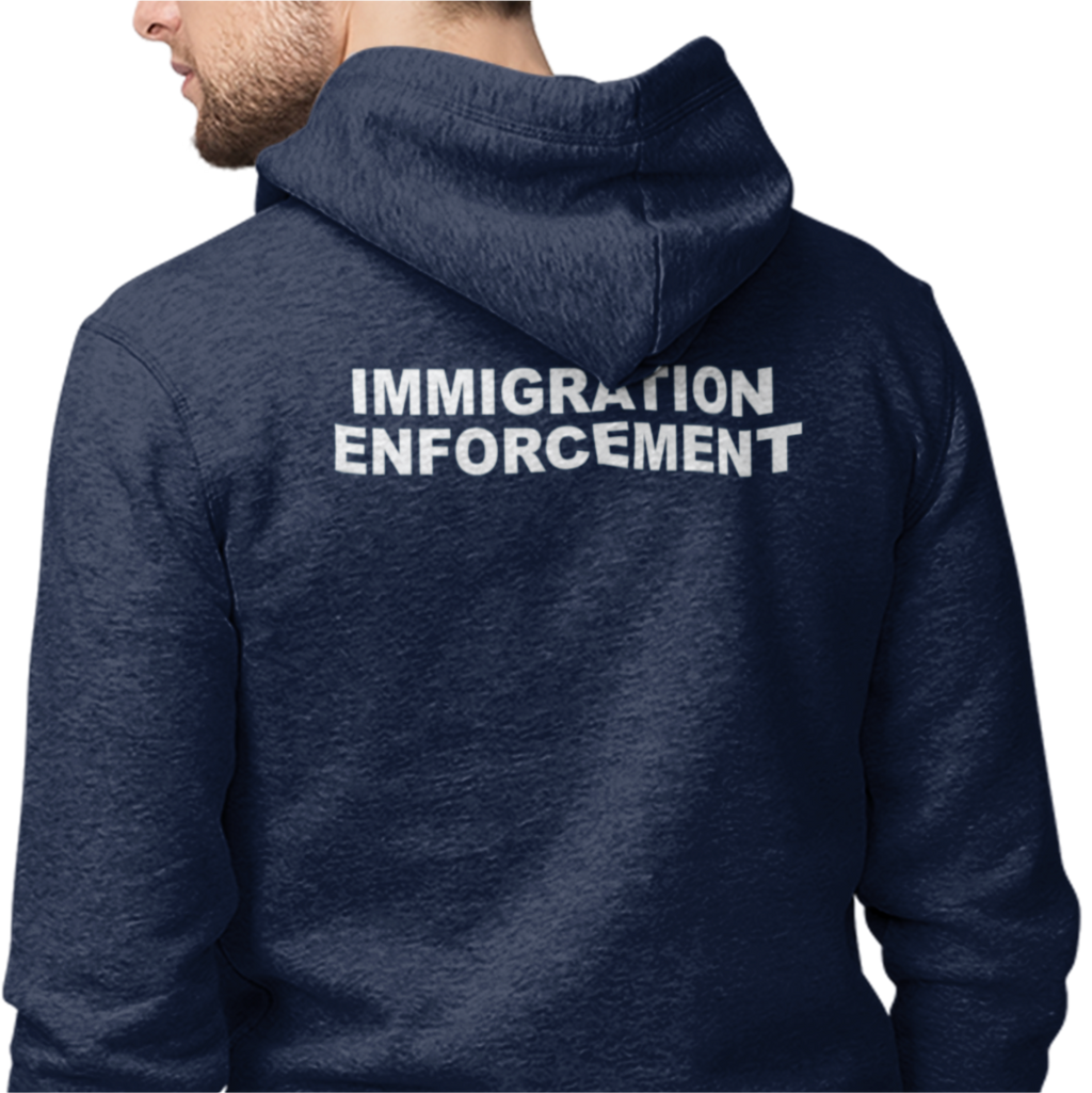 UK Borderforce Immigration Enforcement Premium Quality Hooded Sweatshirt