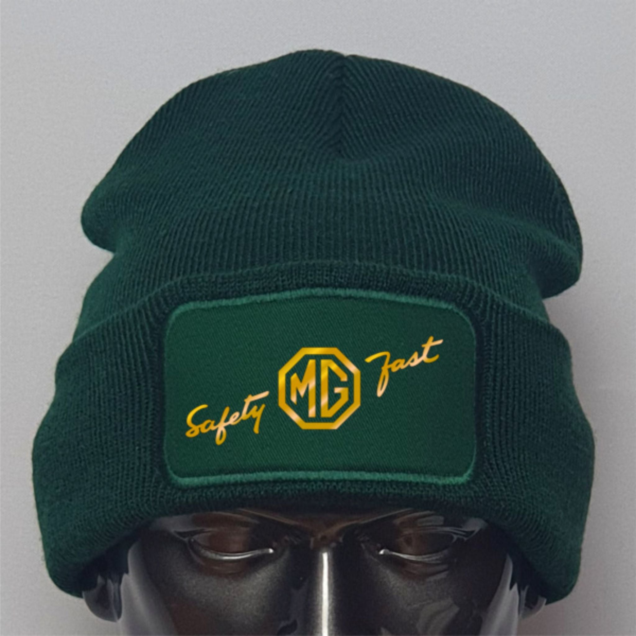 New Retro Vintage Classic MG Safety Fast Auto Premium Quality Beanie Hat