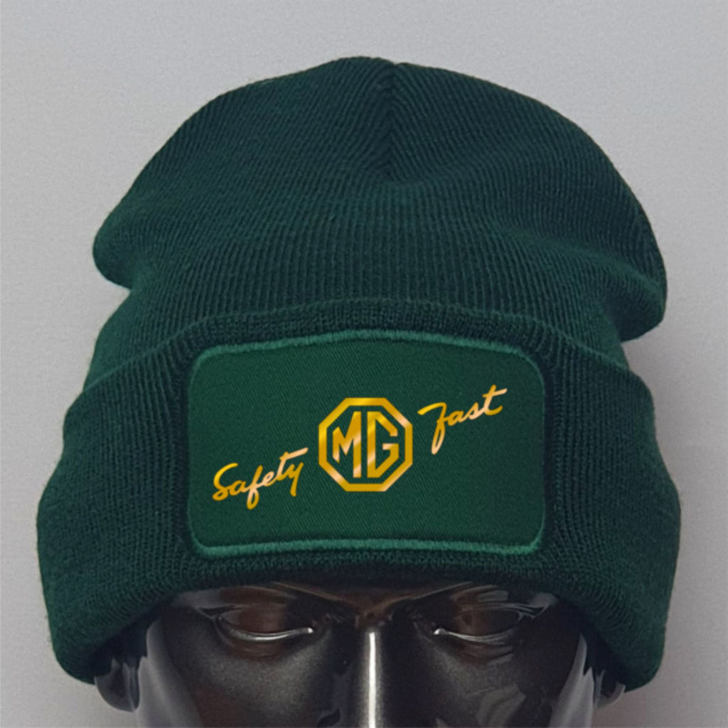 New Retro Vintage Classic MG Safety Fast Auto Premium Quality Beanie Hat