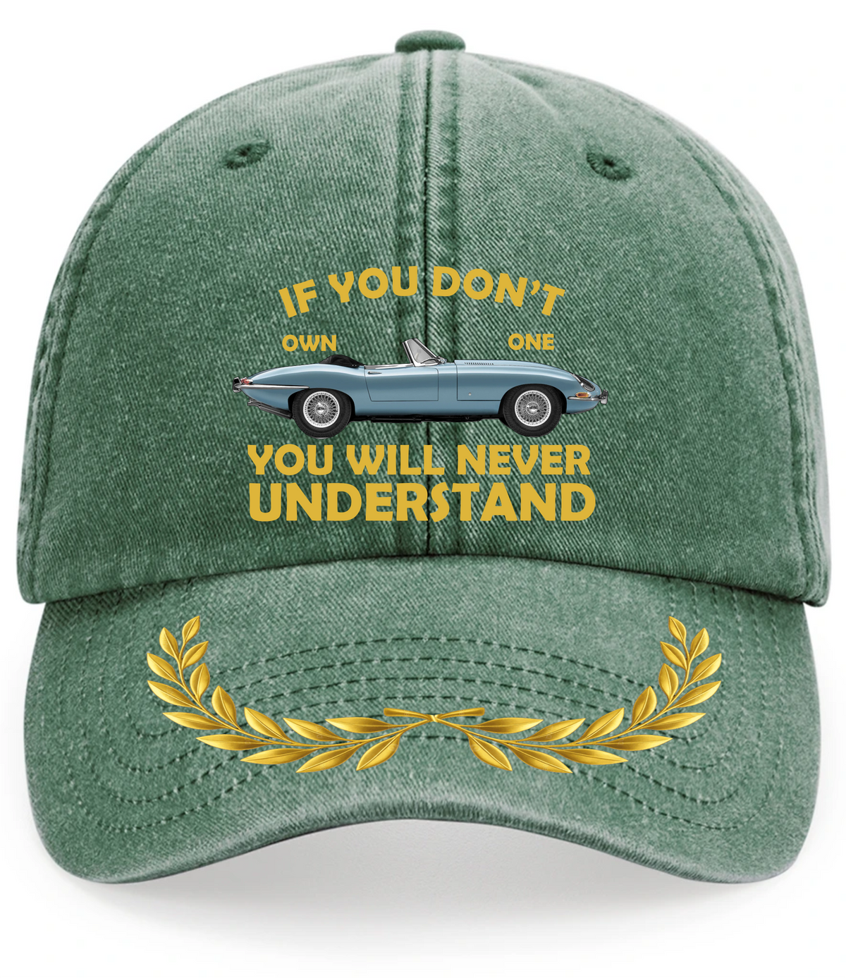 Jaguar E-Type Retro Vintage Baseball Cap