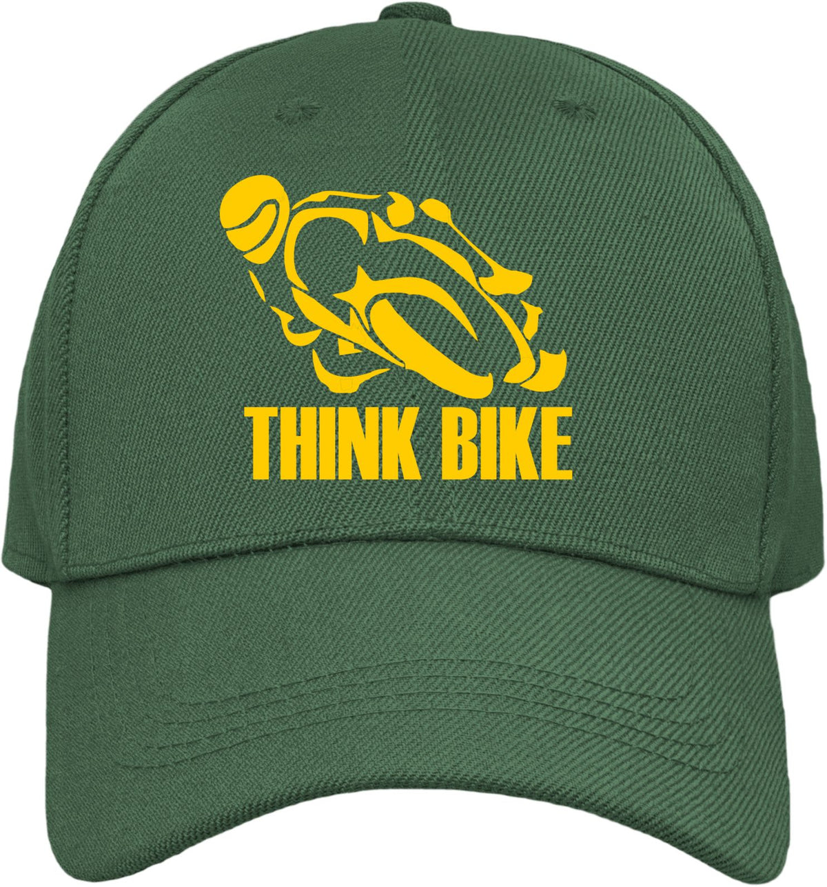 Think Bike Motorcycle Safety Baseball Cap