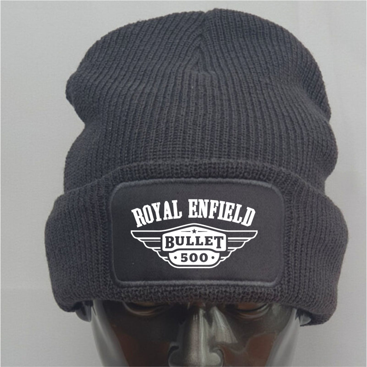 Royal Enfield Bullet 500 Motorcycle Beanie Hat