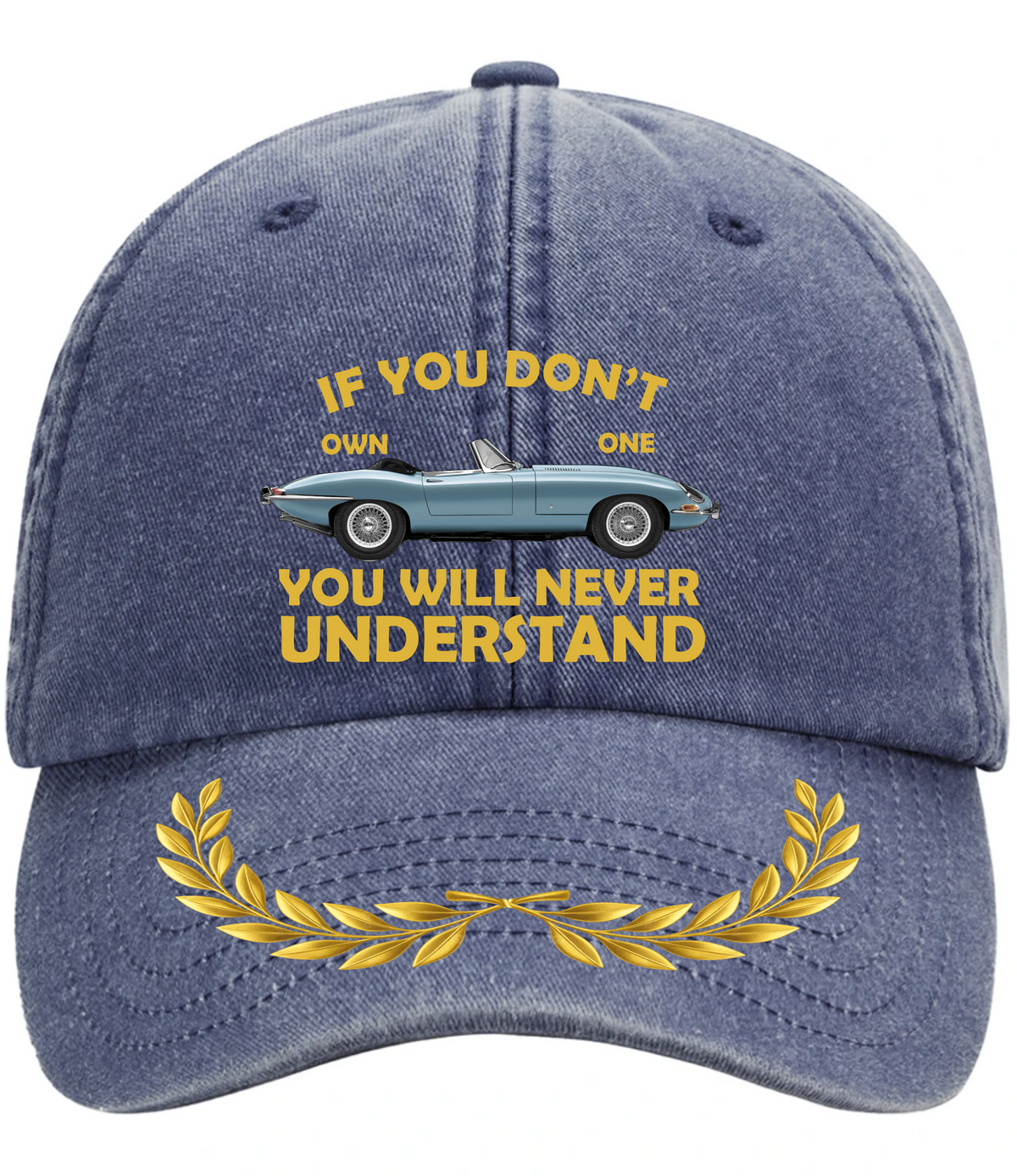 Jaguar E-Type Retro Vintage Baseball Cap