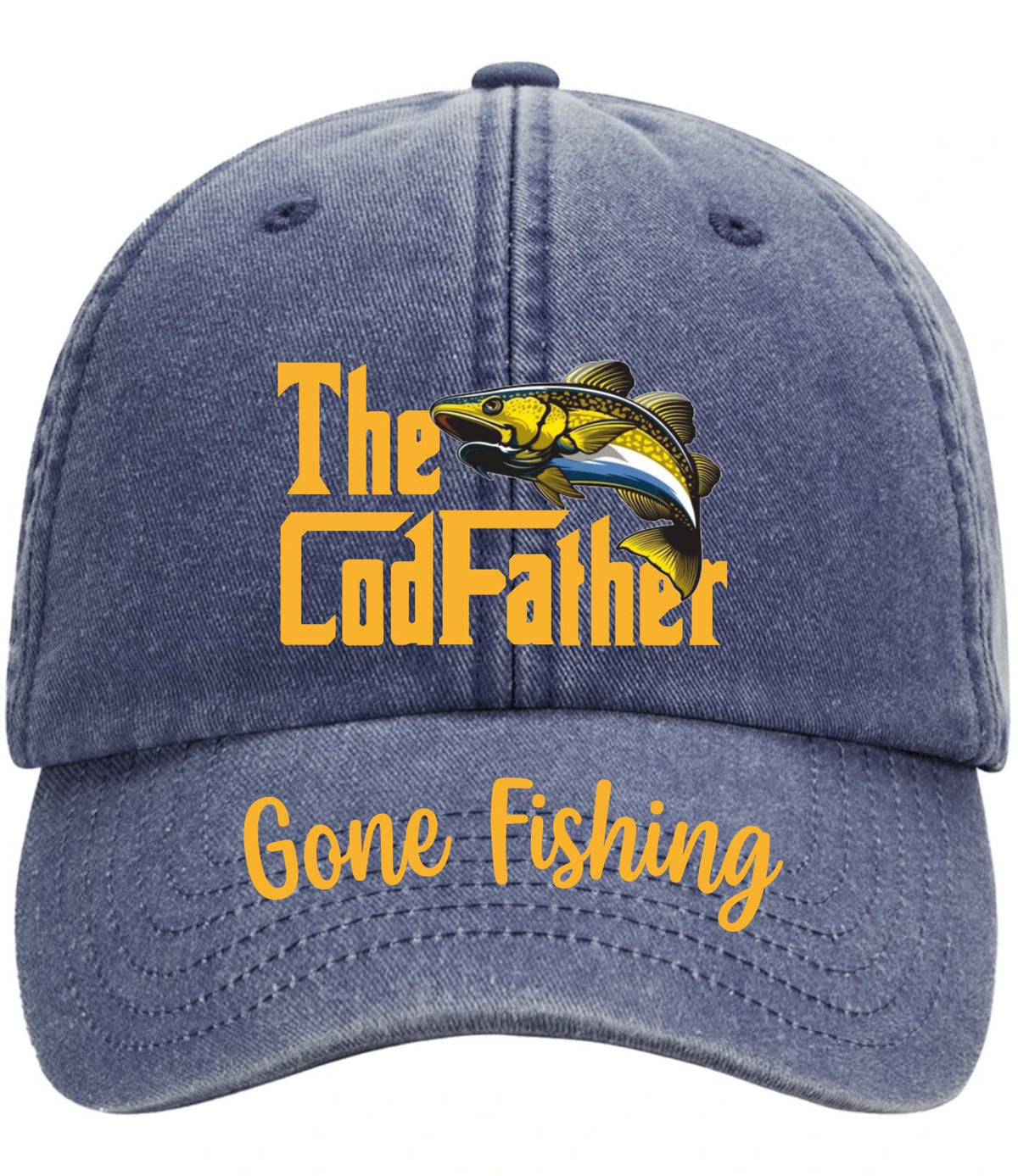 Custom Fishing Dads Day Cod Father Baseball Cap | Signature Apparel