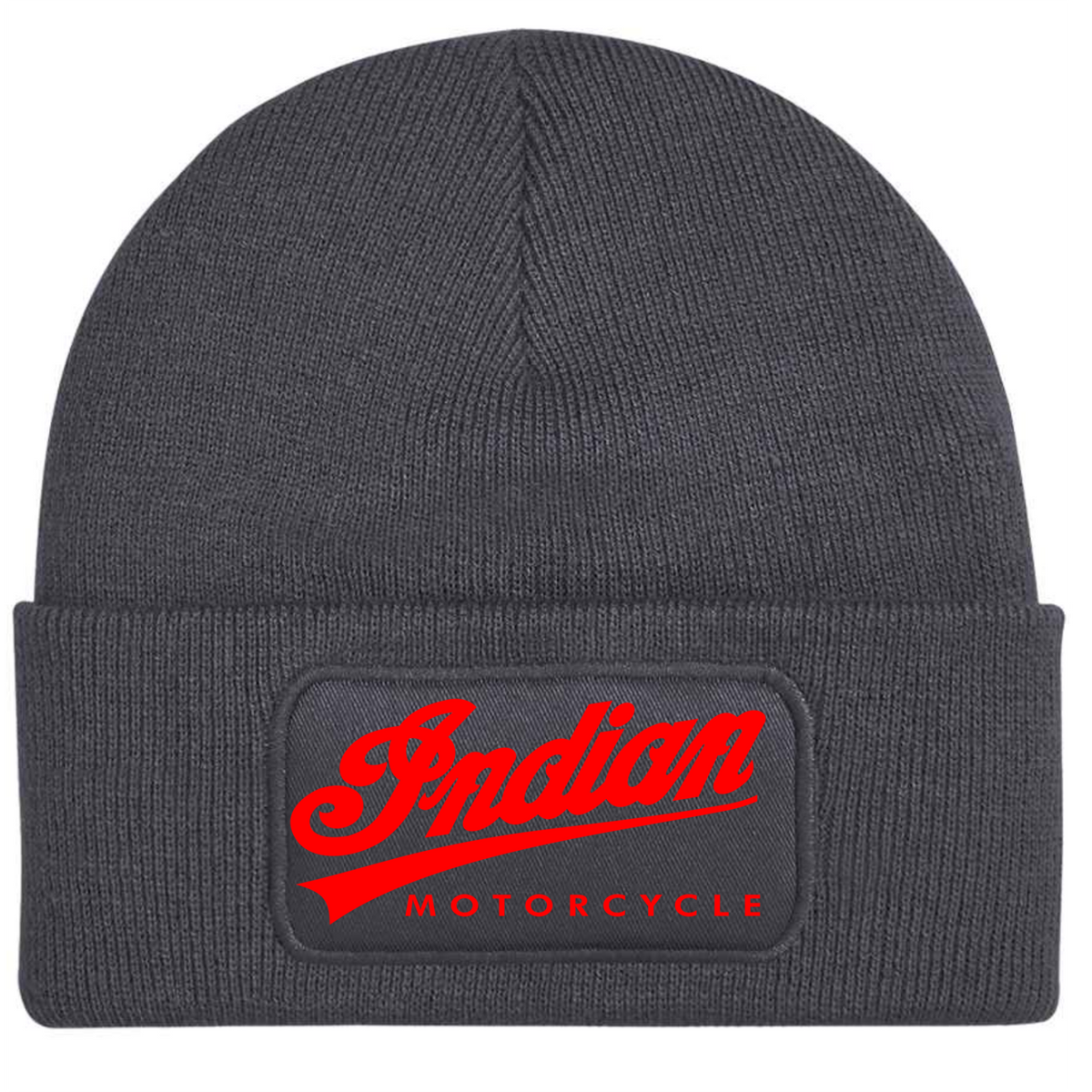 Klassische USA Indian Motorcycle Logo Qualitäts-Beanie Mütze (Stil 2)