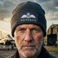 RAF Royal Air Force Veteran Beanie Hat