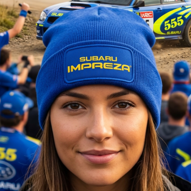Subaru Impreza Logo Beanie Hat | Signature Apparel