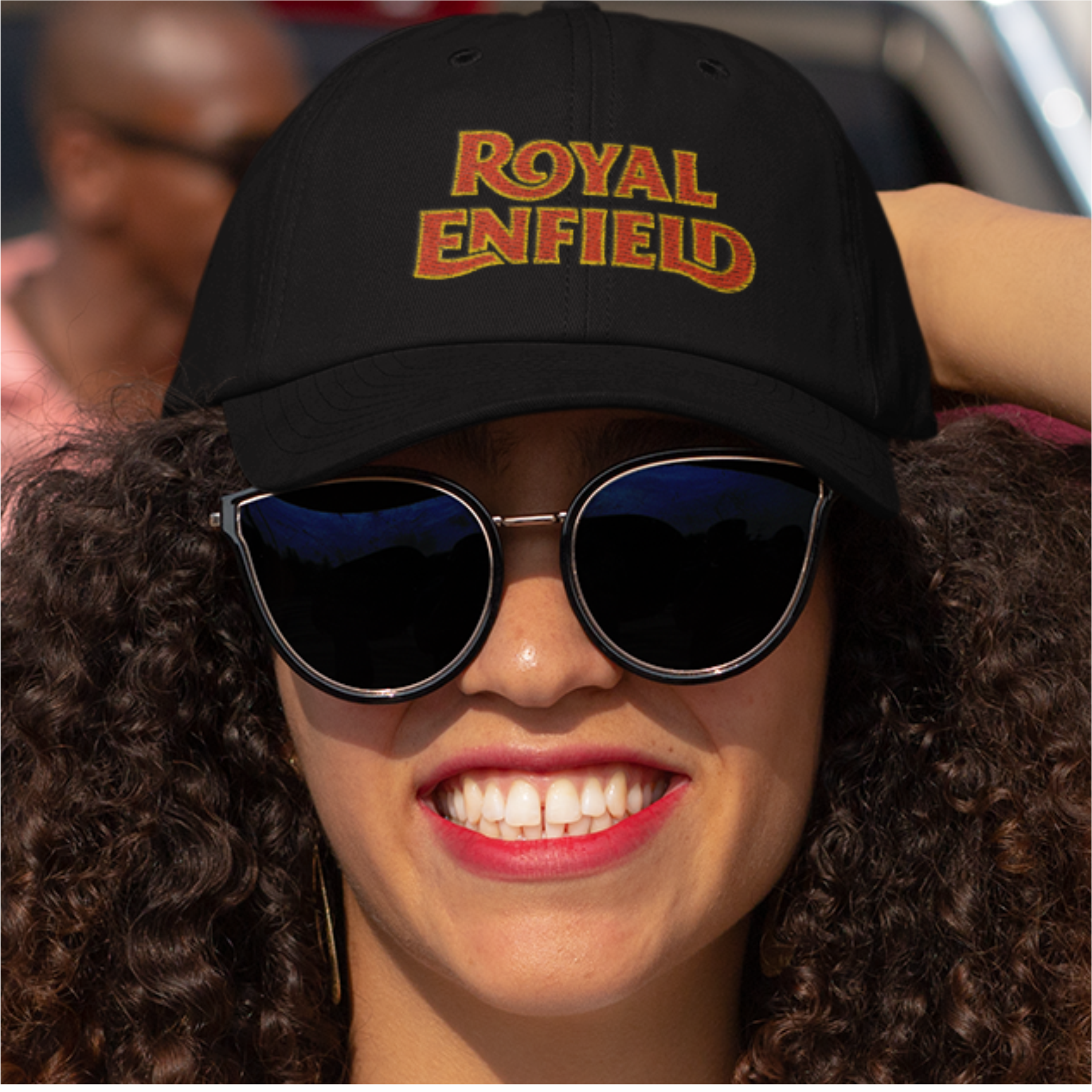 Retro Vintage Classic Royal Enfield  Motorcycle Logo Biker Quality Baseball Cap