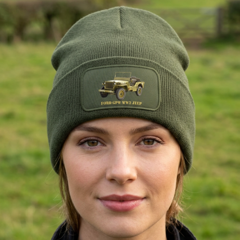 Retro Klassisch Royal Enfield Guerrilla 450 Logo Motorrad Biker Beanie Mütze