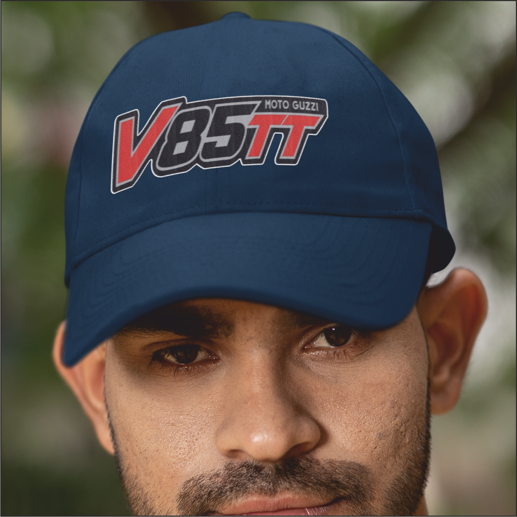 Moto Guzzi V85TT Motorcycle Retro Vintage Baseball Cap