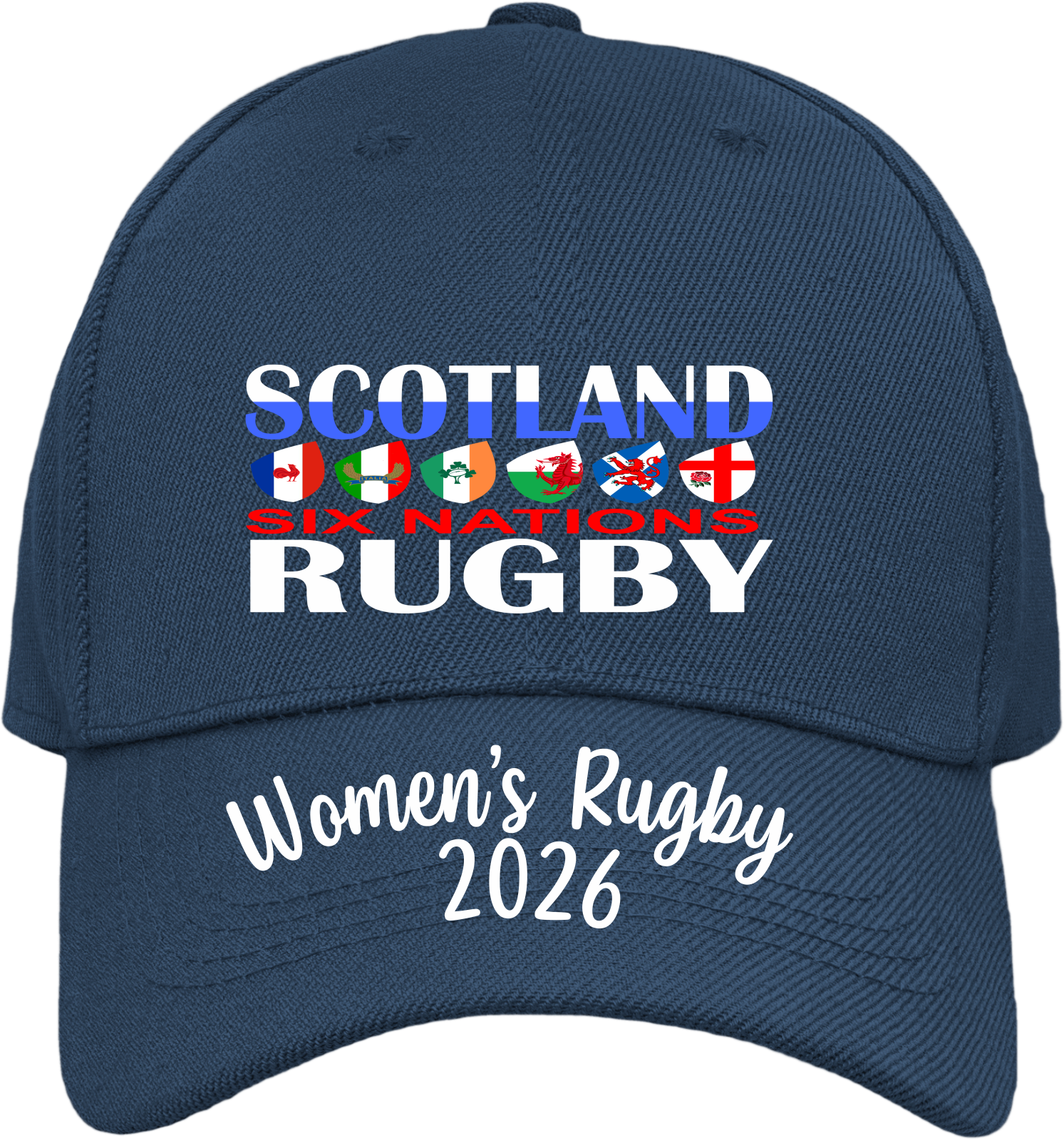 Scotland Six Nations Women's Rugby Baseball Cap | Gift |