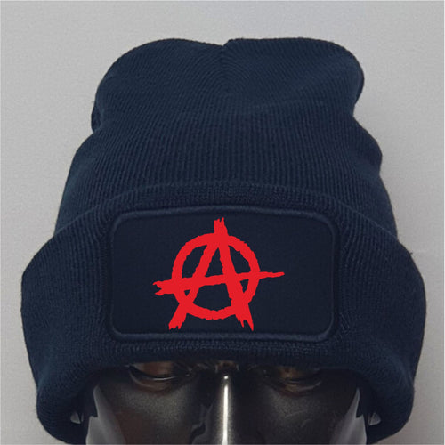 Anarchy Logo Beanie Hat | Signature Apparel