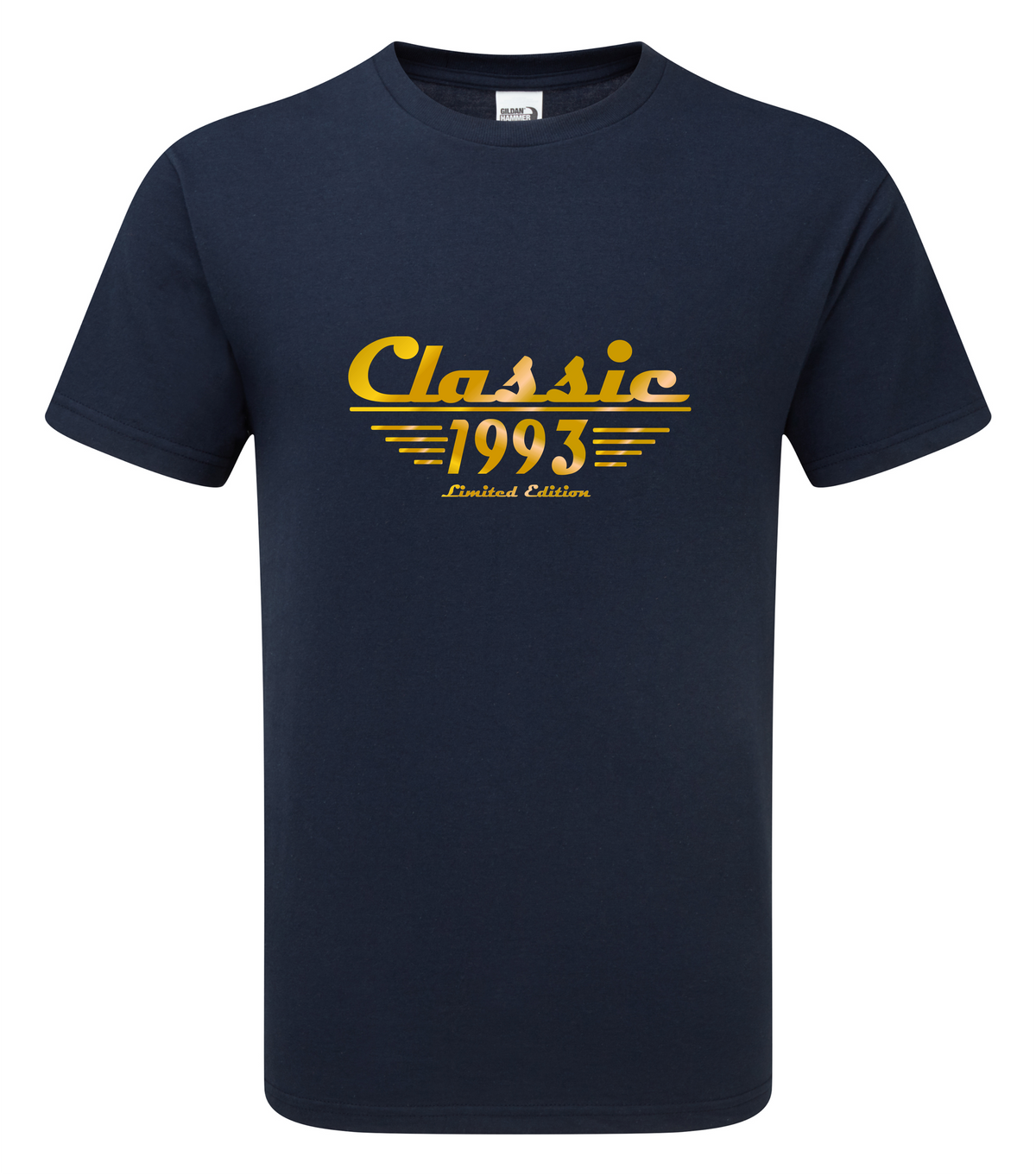 Klassisches personalisiertes T-Shirt als Geburtstagsgeschenk in limitierter Auflage