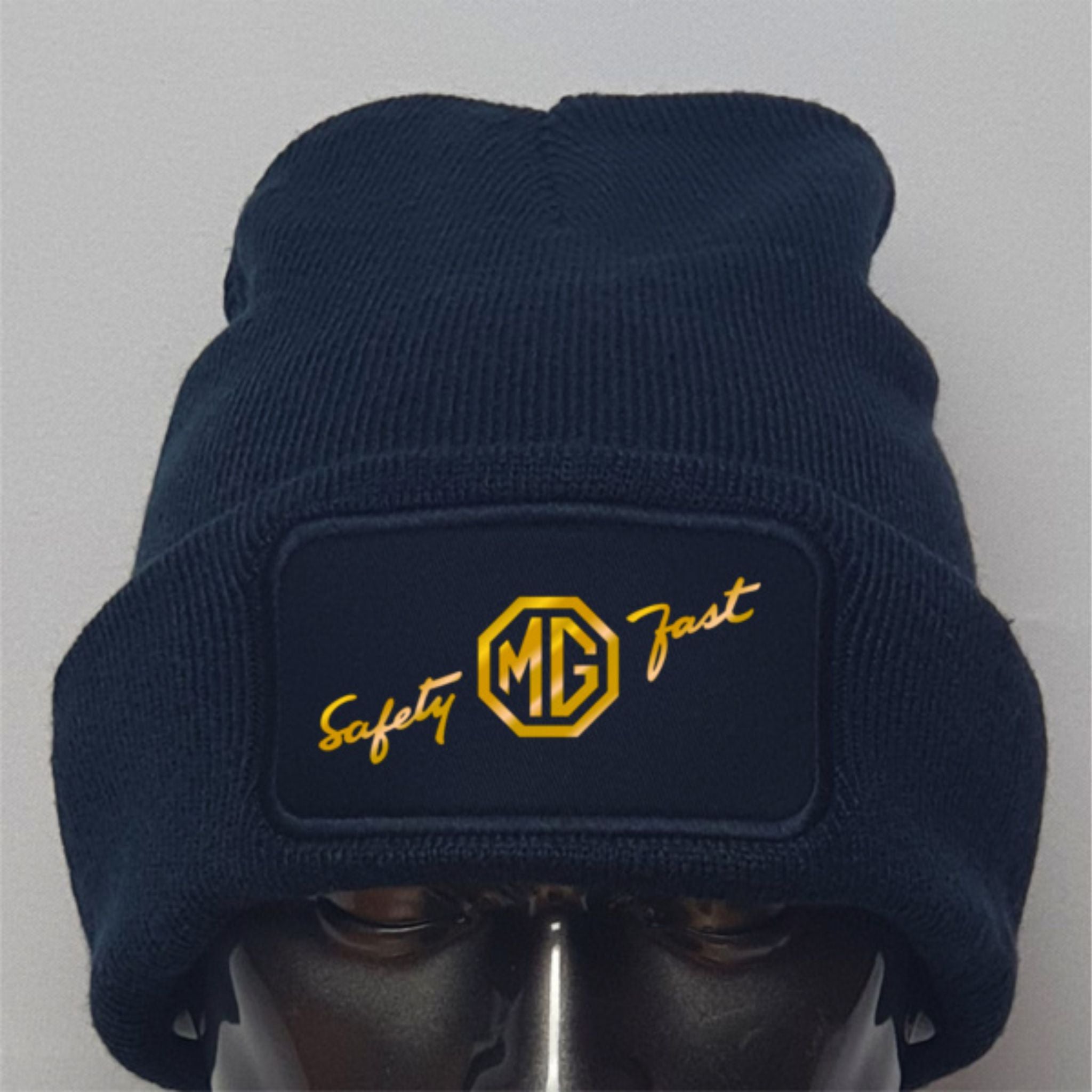 New Retro Vintage Classic MG Safety Fast Auto Premium Quality Beanie Hat
